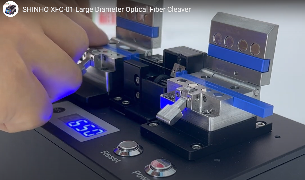 SHINHO XFC-01 Large Diameter Optical Fiber Cleaver